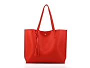 Soft Faux Leather Tote