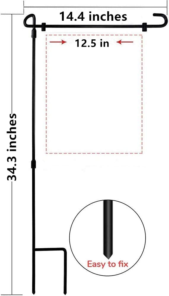 Double Sided Garden Flag