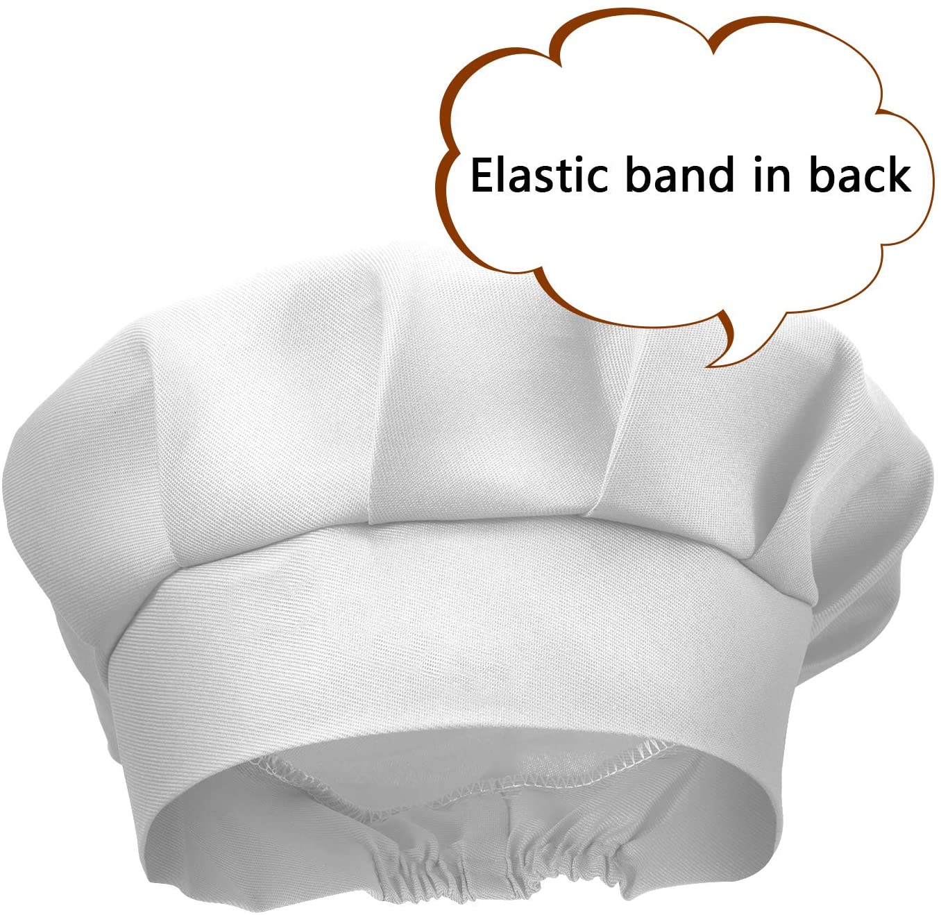 White Kid's Apron w/Chef Hat