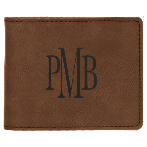 Leatherette Bi-Fold Wallet