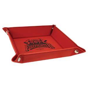 Leatherette Snap Up Tray