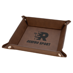 Leatherette Snap Up Tray