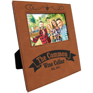 Leather Photo Frame - 4 x 6 in