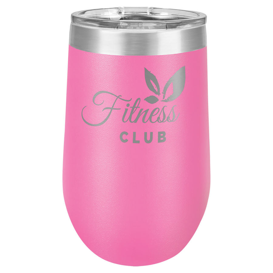 Stainless Steel 16 oz Stemless Wine Tumbler