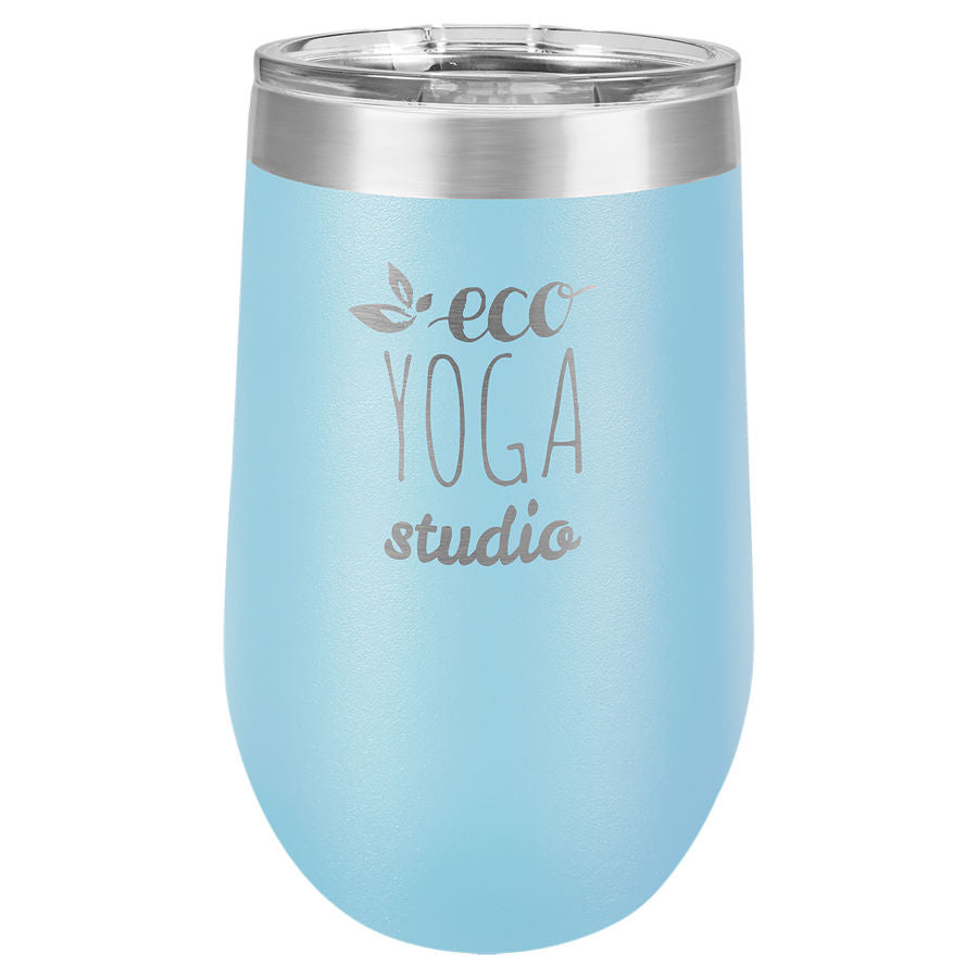 Stainless Steel 16 oz Stemless Wine Tumbler