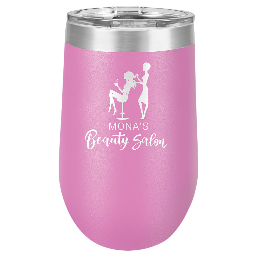 Stainless Steel 16 oz Stemless Wine Tumbler