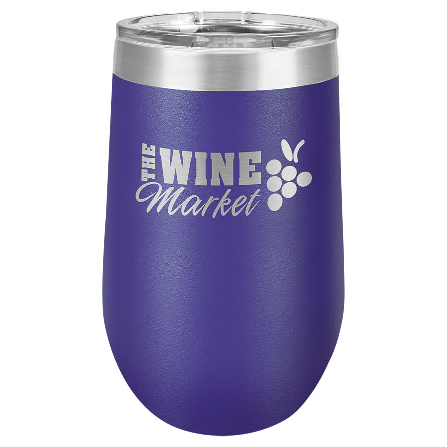 Stainless Steel 16 oz Stemless Wine Tumbler