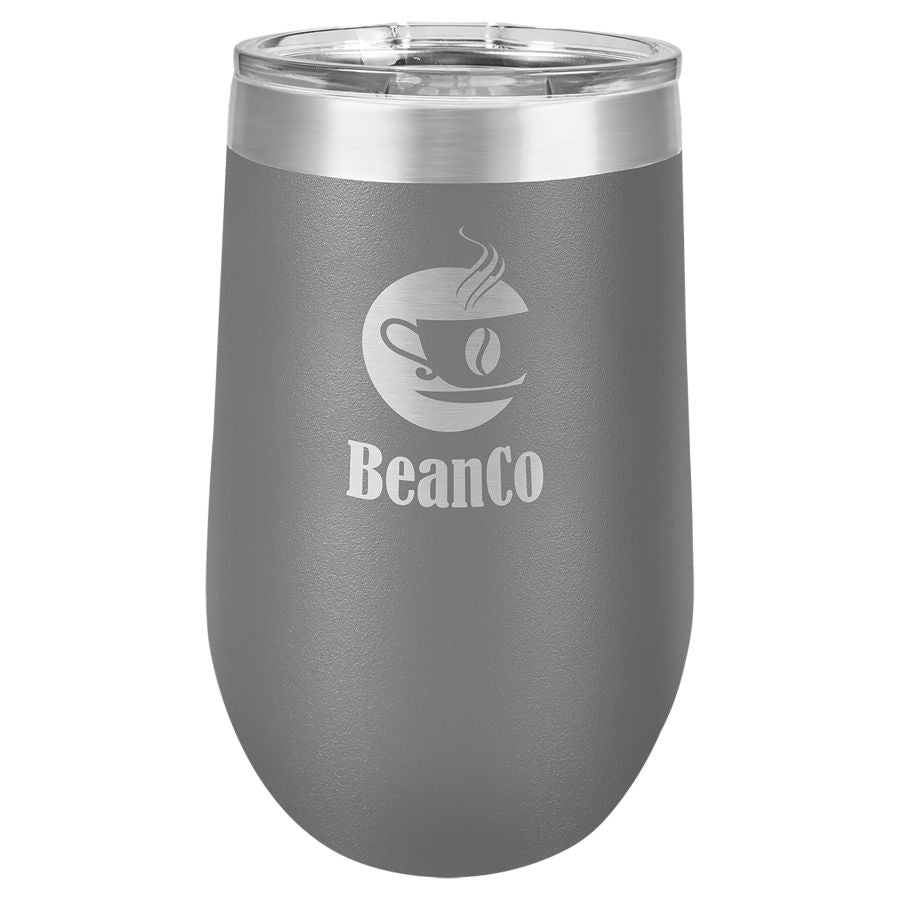 Stainless Steel 12 oz Stemless Wine Tumbler