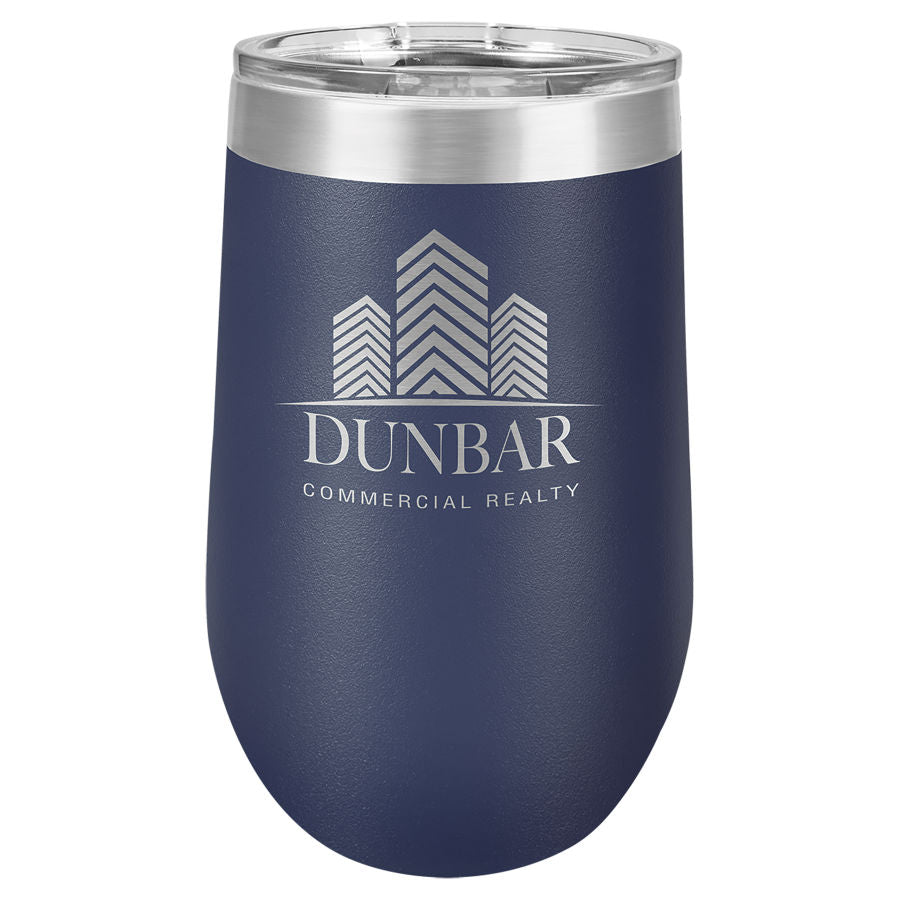 Stainless Steel 16 oz Stemless Wine Tumbler
