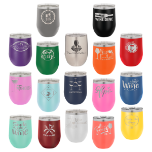 Stainless Steel 16 oz Stemless Wine Tumbler