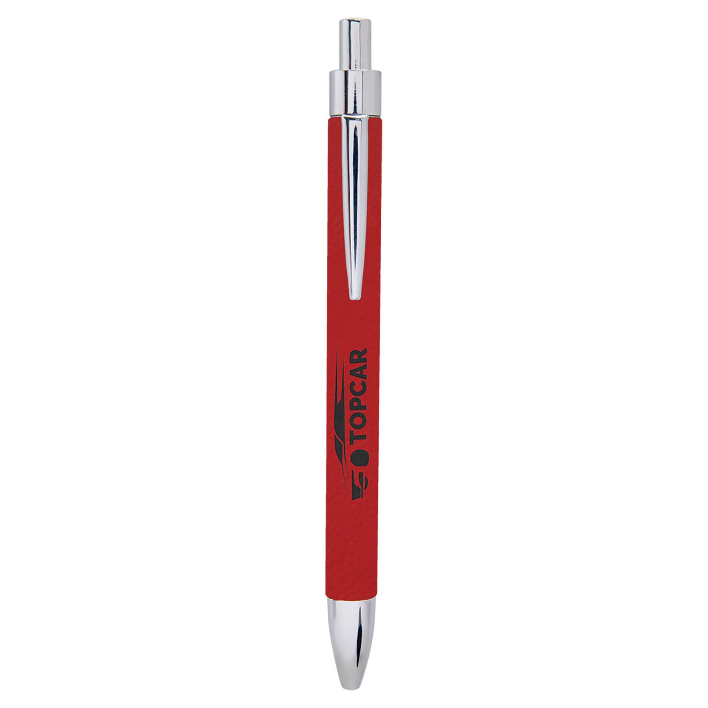 Leatherette Silver Pen