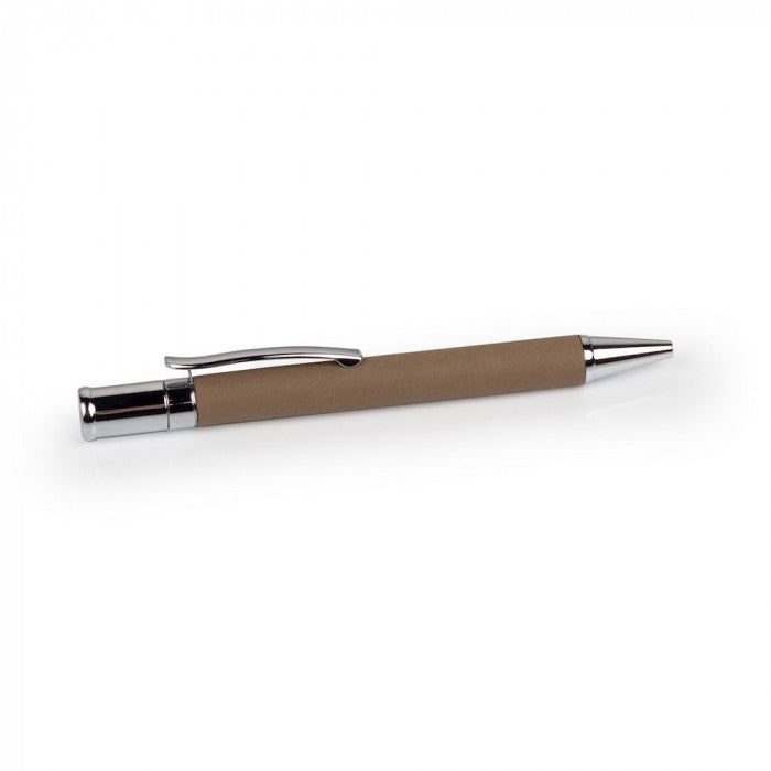 Saddle Collection Faux Leather Wrapped Ink Pen