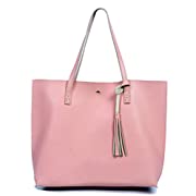 Soft Faux Leather Tote