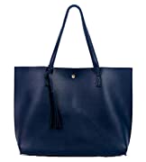 Soft Faux Leather Tote