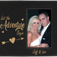Leather Photo Frame - 4 x 6 in