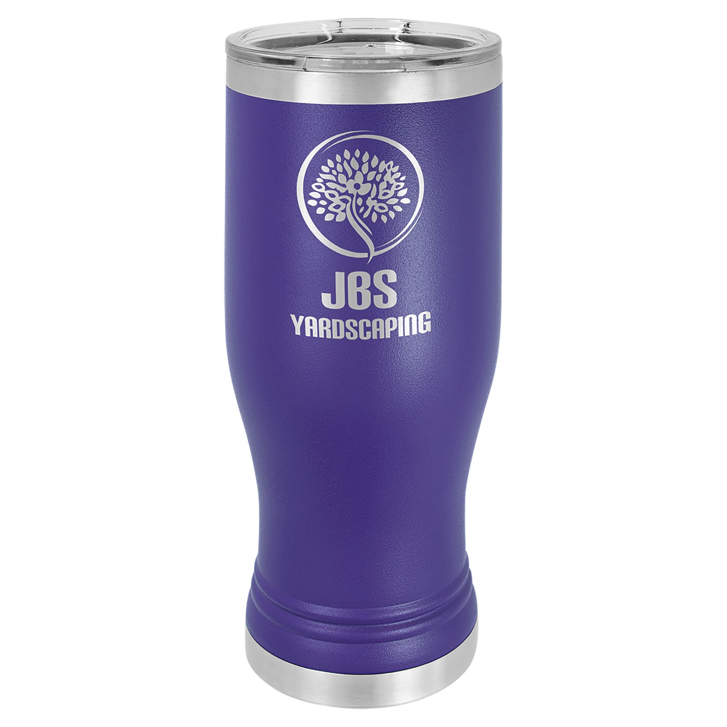Stainless Steel 20 oz Pilsner Cup with Lid