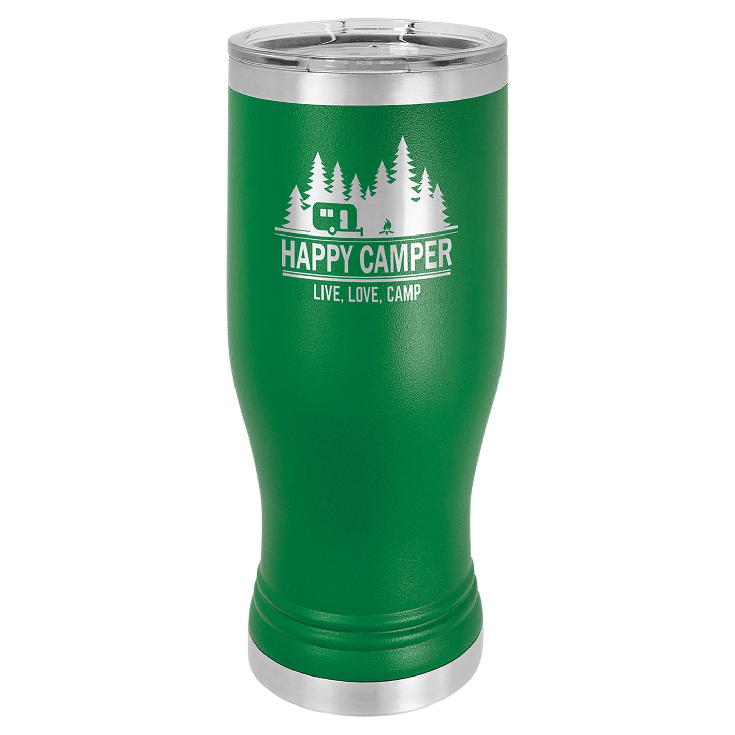 Stainless Steel 20 oz Pilsner Cup with Lid